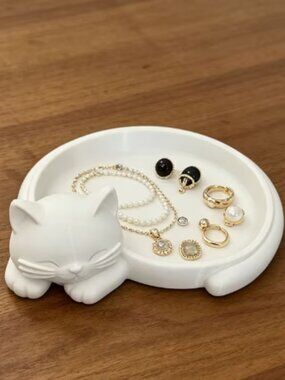 NEW Hard Acrylic Cat Dish/Bowl